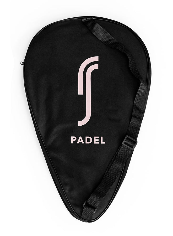 Classic Padel Racket Cover Black pink