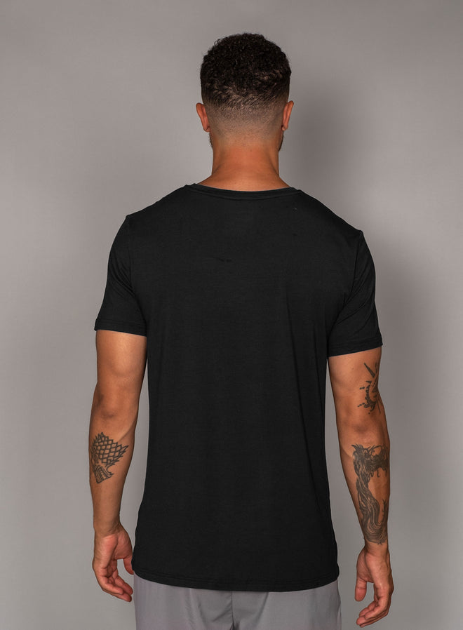 Men's Paris Modal T-shirt BLACK