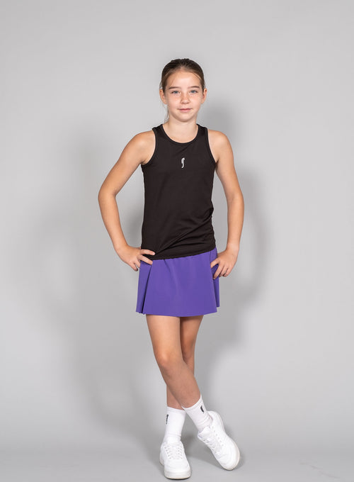 Girl's Performance Court Skirt Deep purple
