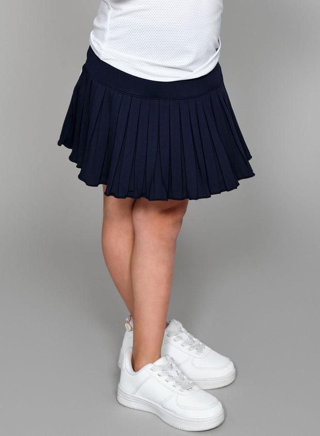 Girl's Match Skirt Navy
