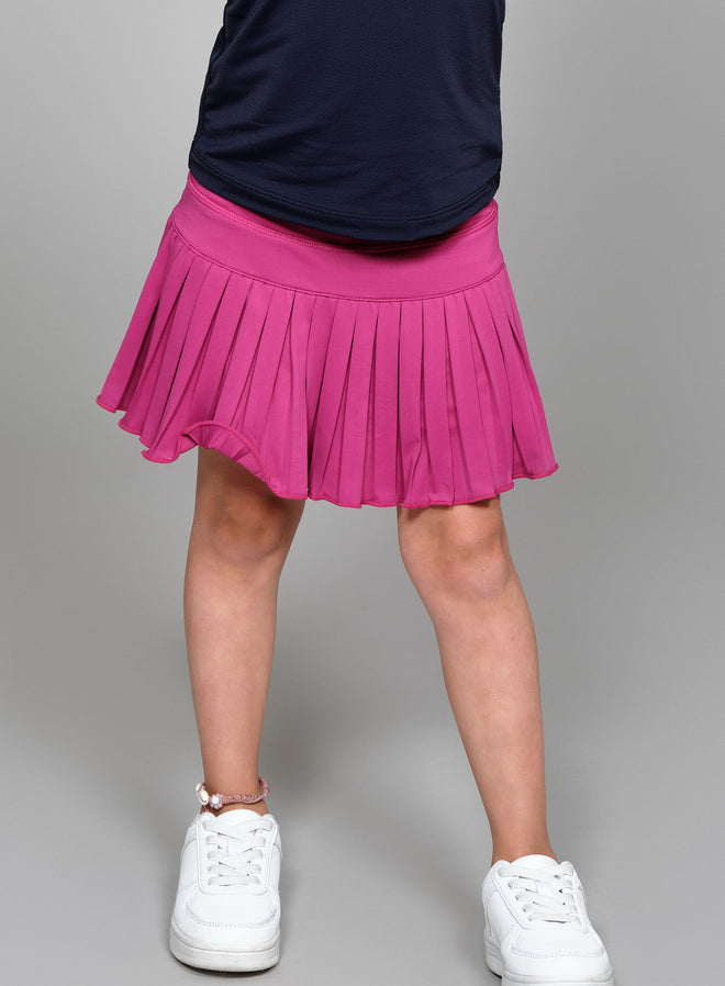Girl's Match Skirt Purple