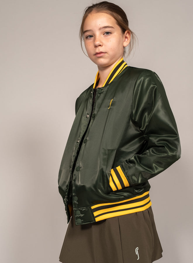RS Junior Icon Bomber Jacket | LIMITED EDITION Deep Green