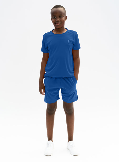 Junior Performance Shorts Striking blue