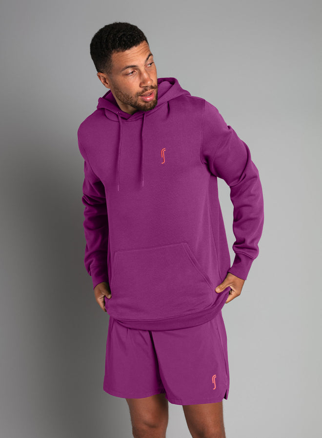 Men's Paris Hoodie Striking purple