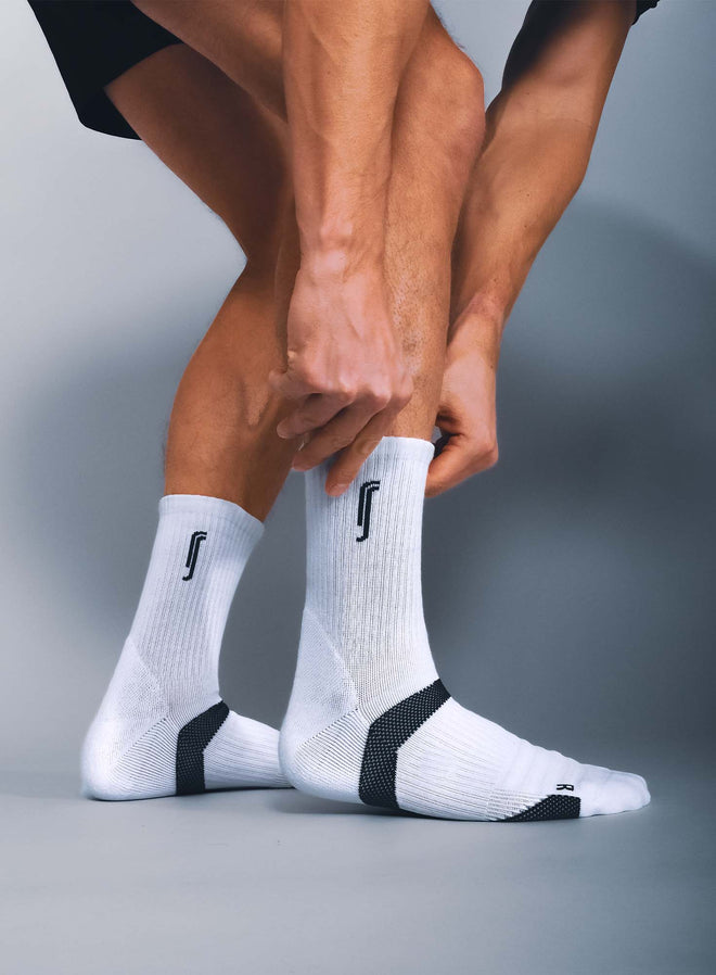 PRO Performance Socks 2 pack White black