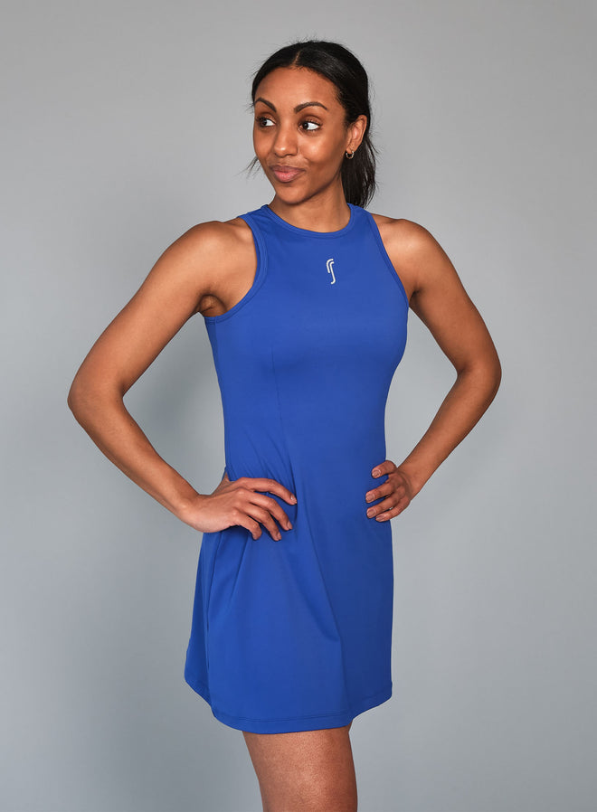 Women's Court Match Dress Striking blue