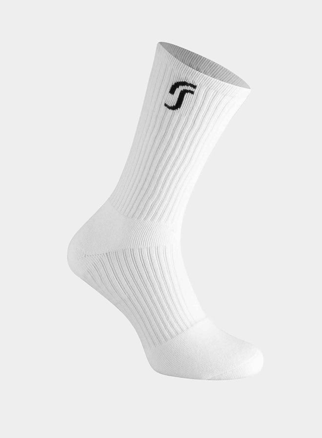 Cushioned Performance Socks 3-Pack White