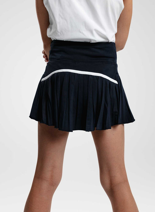 Girl's Match Skirt Dark Blue