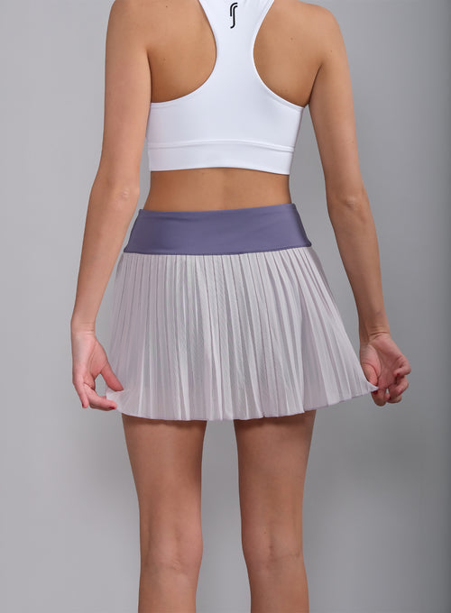 Women's Court Pleated Skirt - Mesh