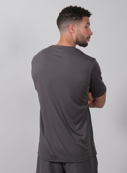 Men's Performance Tee - Side mesh - 3-Pack | Deep Grey