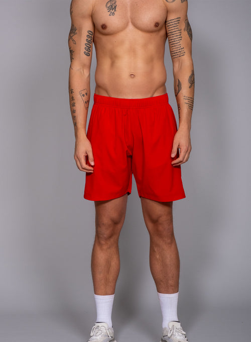 Men's Performance Shorts Red