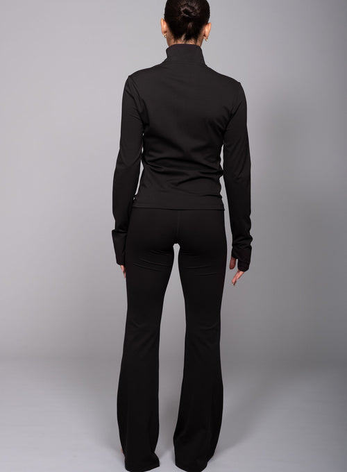 Women's Soft Zip Jacket Black