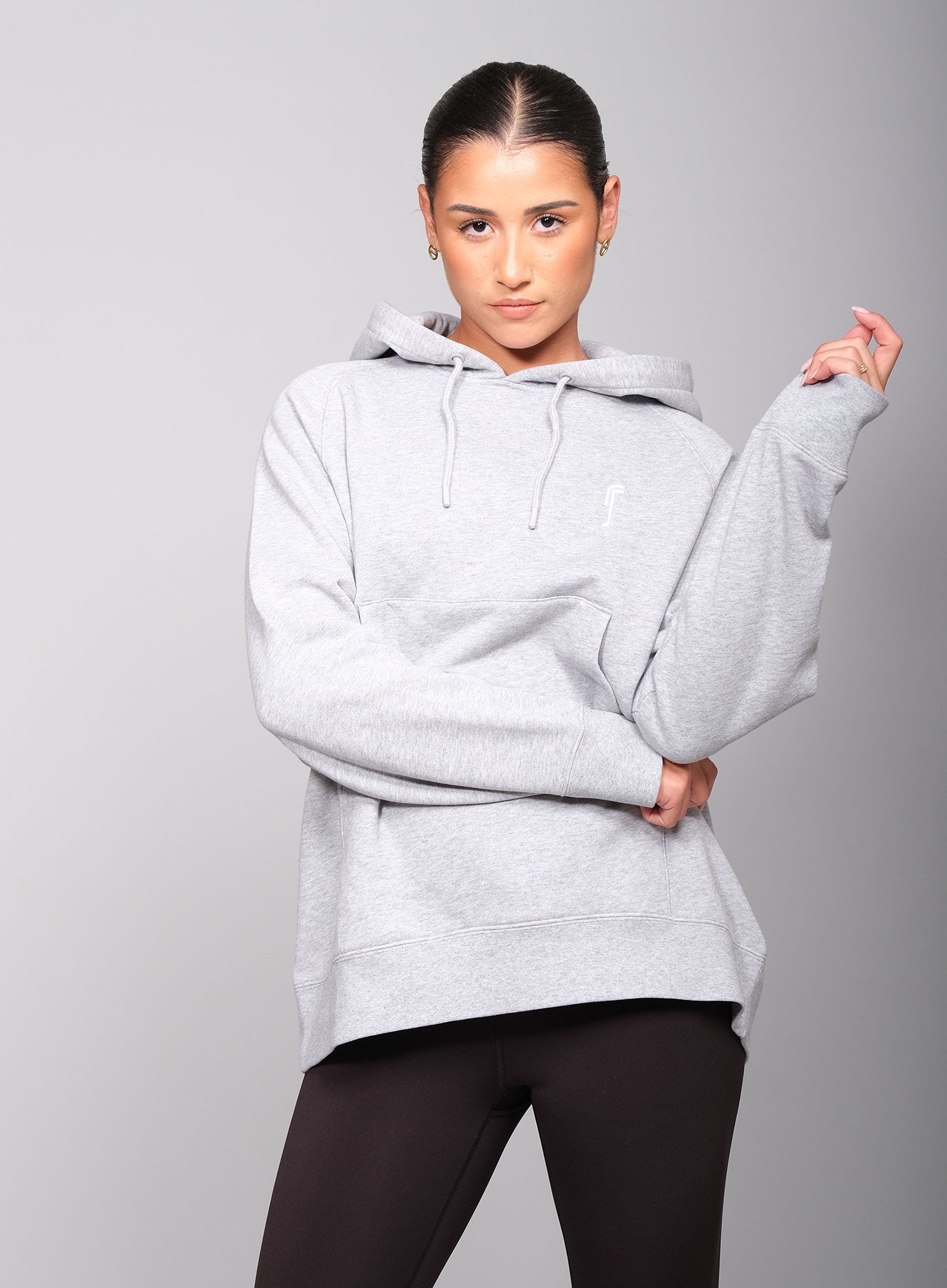 Women's Paris Hoodie - Regular Grey