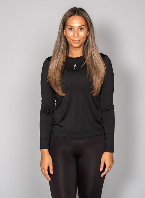 Women's Performance Long Sleeve Tee Black