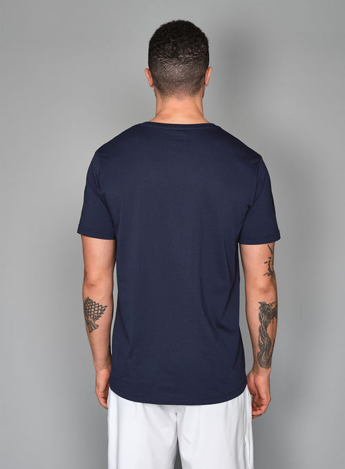 Men's Paris Cotton Tee Navy