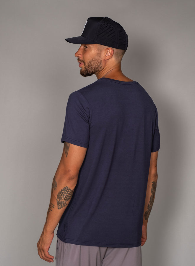 Men's Paris Modal T-shirt Navy