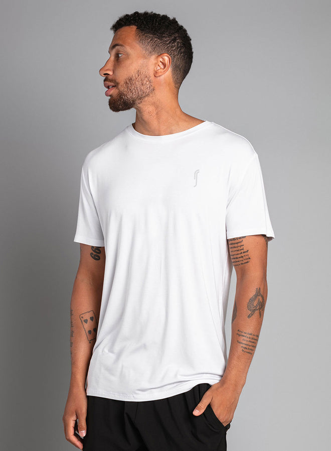 Men's Paris Modal T-shirt White