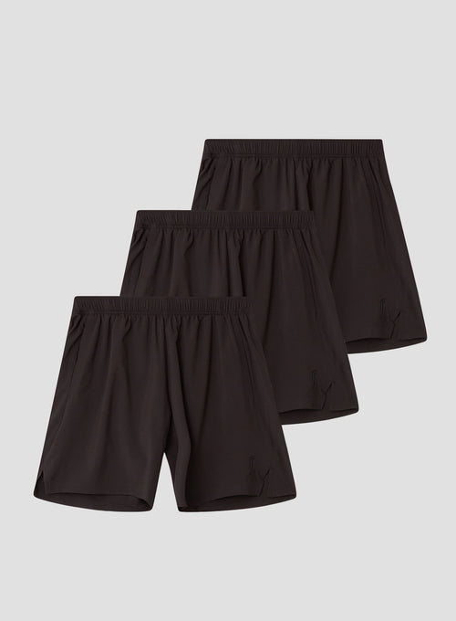 Men's Performance Shorts - 3-Pack | Black