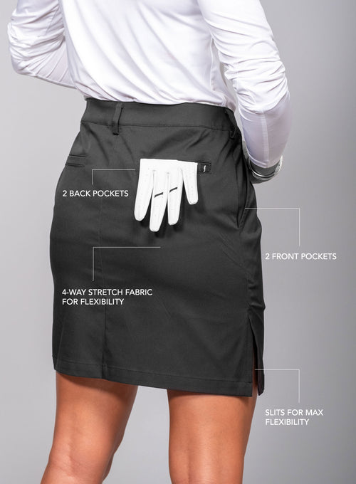 Women's Golf Skirt Black