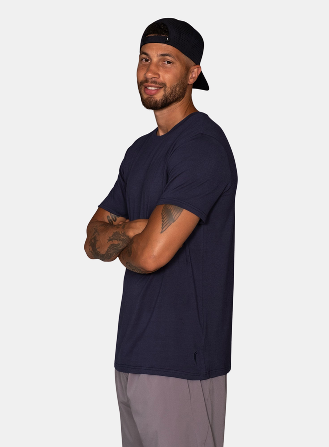Men's Paris Modal Tee - Embroidery