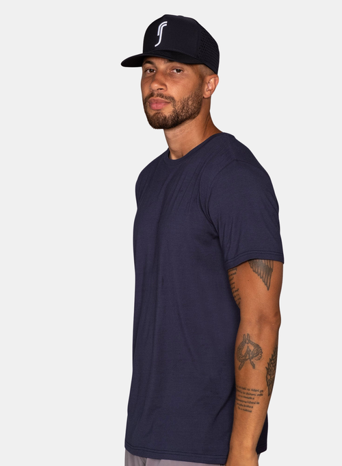 Men's Paris Modal Tee - Embroidery