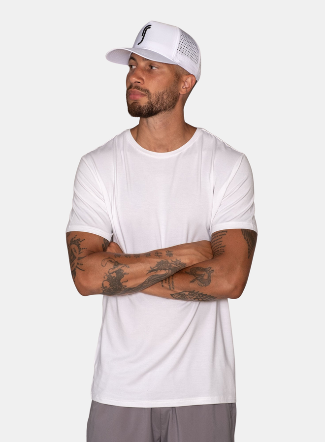 Men's Paris Modal Tee - Embroidery