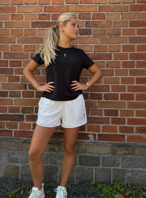 Women's Performance Court Shorts - 2 in 1 with Ball Pockets