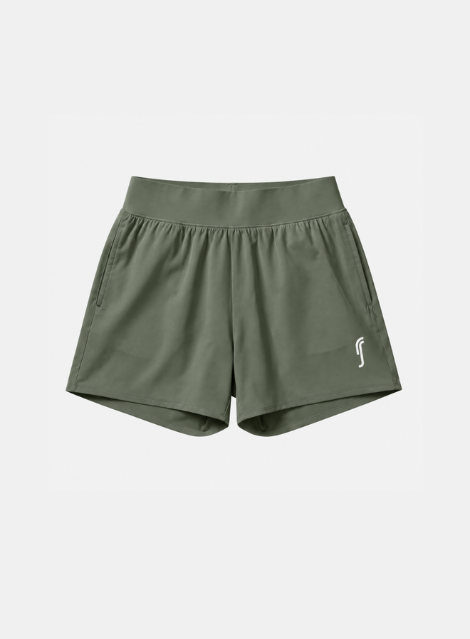 Women's Performance Court Shorts - 2 in 1 with Ball Pockets