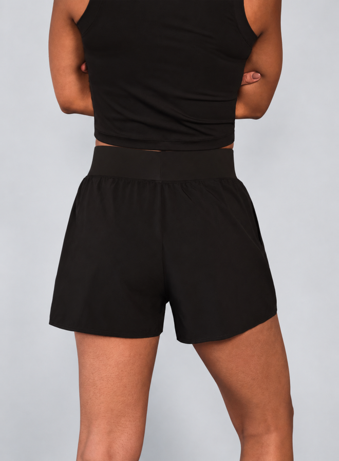 Women's Performance Court Shorts - 2 in 1 with Ball Pockets