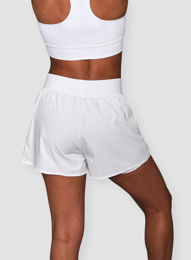Women's Performance Court Shorts - 2 in 1 with Ball Pockets