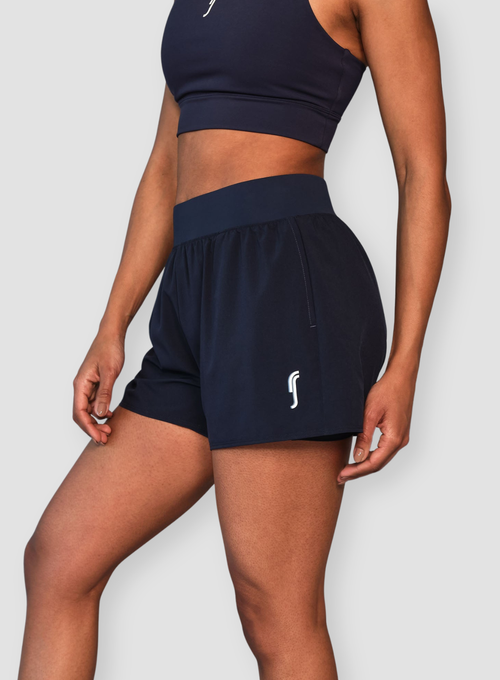 Women's Performance Court Shorts - 2 in 1 with Ball Pockets