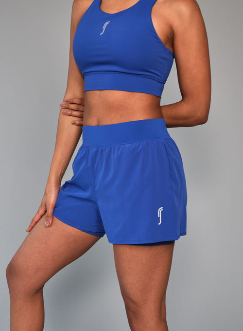 Women's Performance Court Shorts - 2 in 1 with Ball Pockets