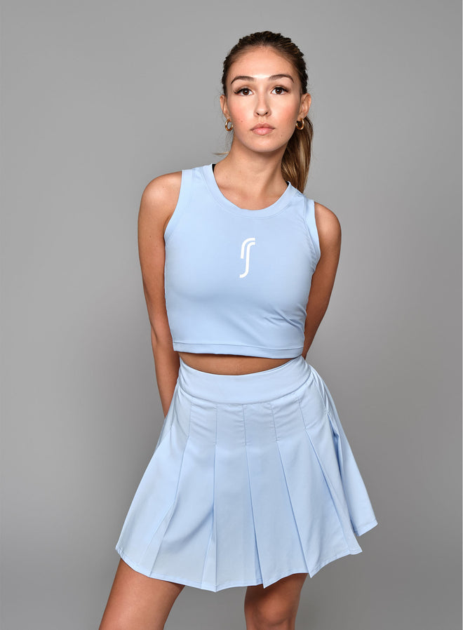 Women's Performance Court Skirt Soft blue