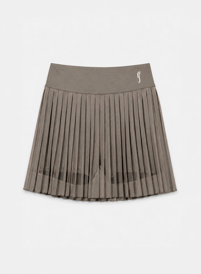 Women's Court Pleated Skirt - Mesh