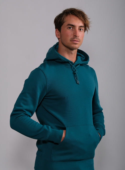 Men's Paris Hoodie Teal