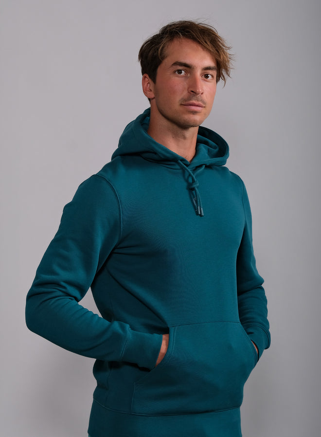 Men's Paris Hoodie Teal