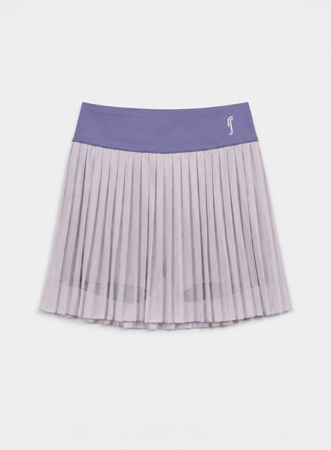 Women's Court Pleated Skirt - Mesh