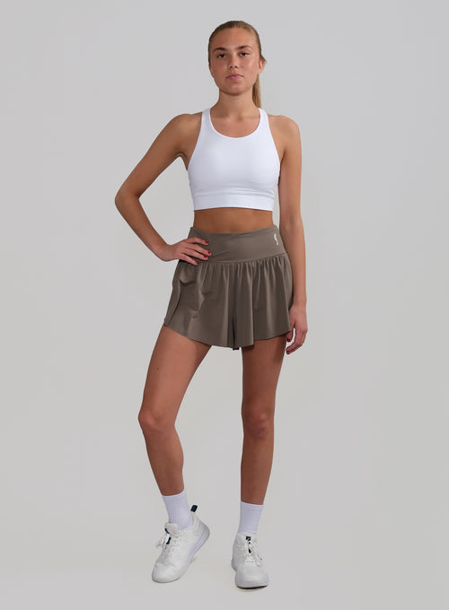 Women's Court Pleated Shorts