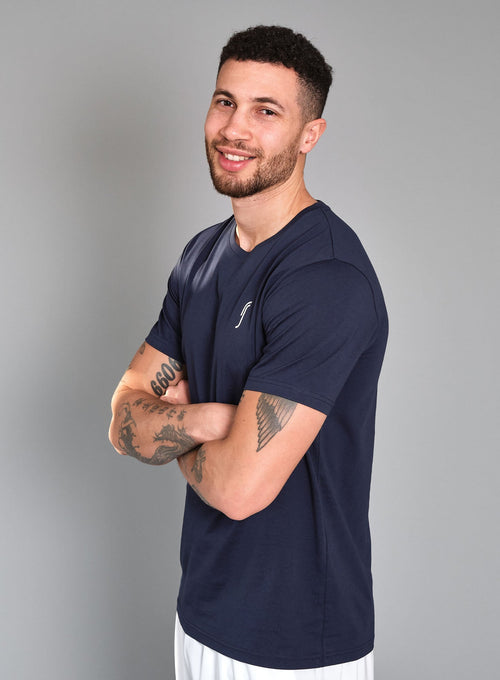 Men's Paris Cotton Tee - 2 - Pack | Navy