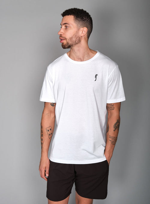 Men's Paris Cotton Tee - 2 - Pack | White