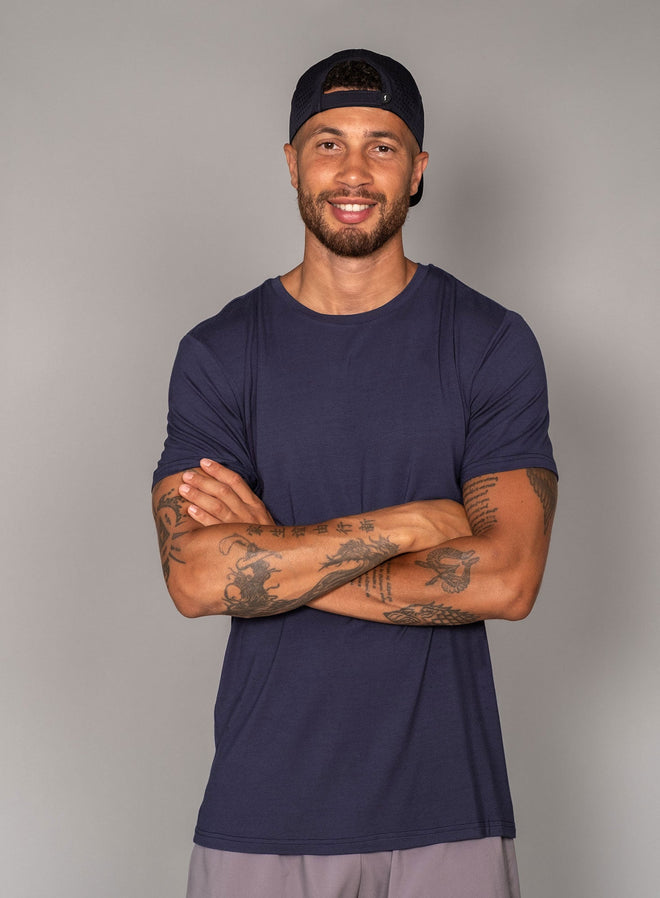 Men's Paris Modal T-shirt - Embroidery