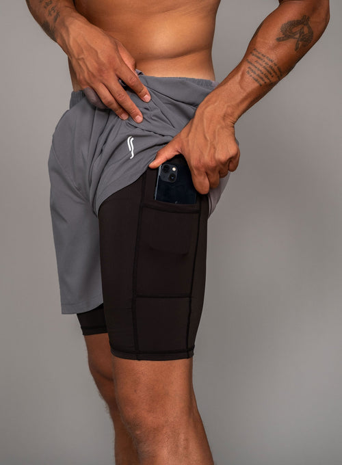 Men's Performance Shorts 2 in 1
