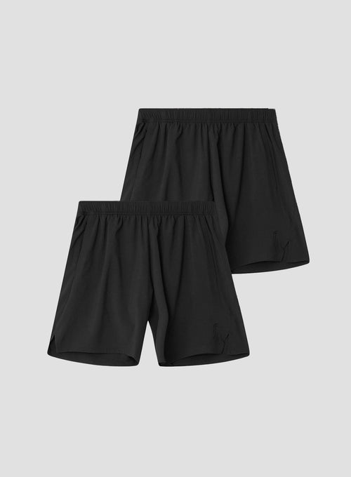 Men's Performance Shorts - 2 - Pack | Black