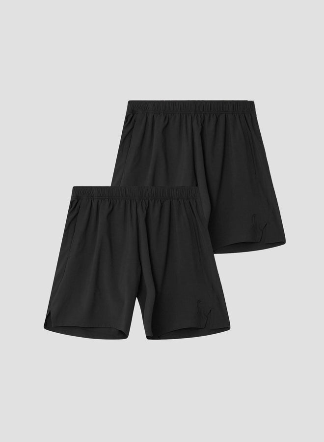 Men's Performance Shorts - 2 - Pack | Black
