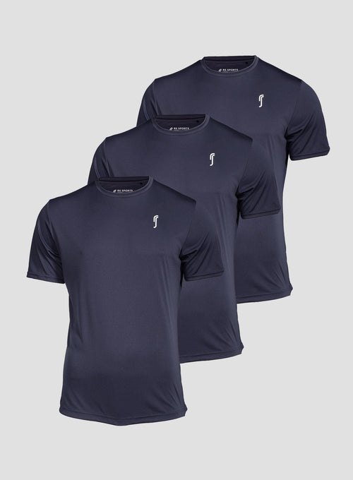 Men's Performance Tee - 3 - Pack | Navy