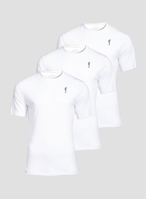 Men's Performance Tee - 3 - Pack | White