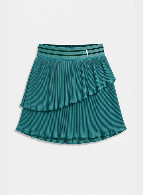 Women's Court Pleated Wrap Skirt