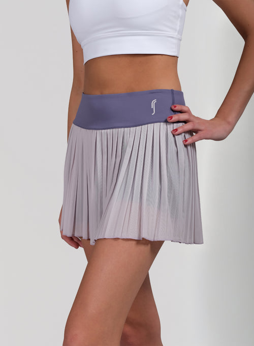 Women's Court Pleated Skirt - Mesh
