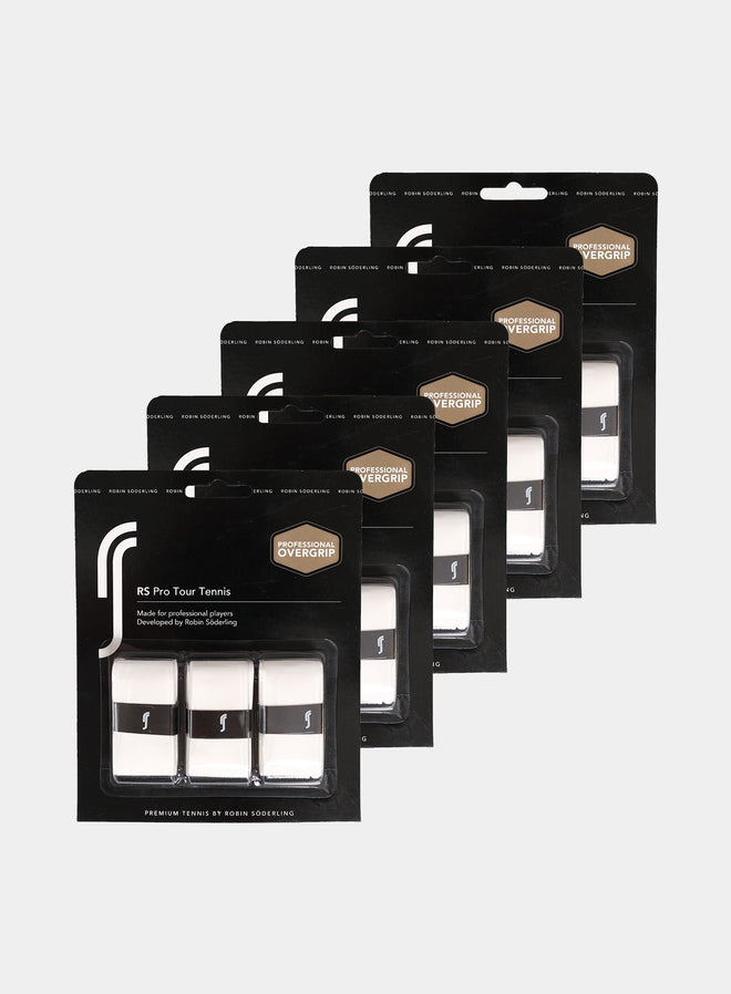 RS Pro Tour Overgrip | 5 x 3 - pack