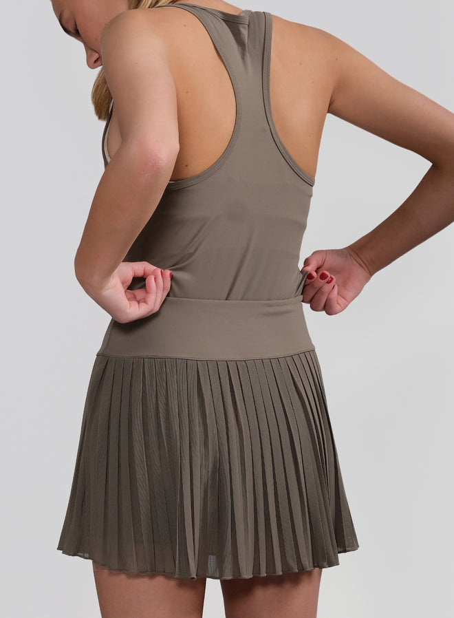 Women's Court Pleated Skirt - Mesh
